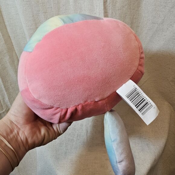 Squishmallows Sienna Pink Caticorn Cat Unicorn Rainbow Belly Mane Star Eye Plush - Picture 5 of 8